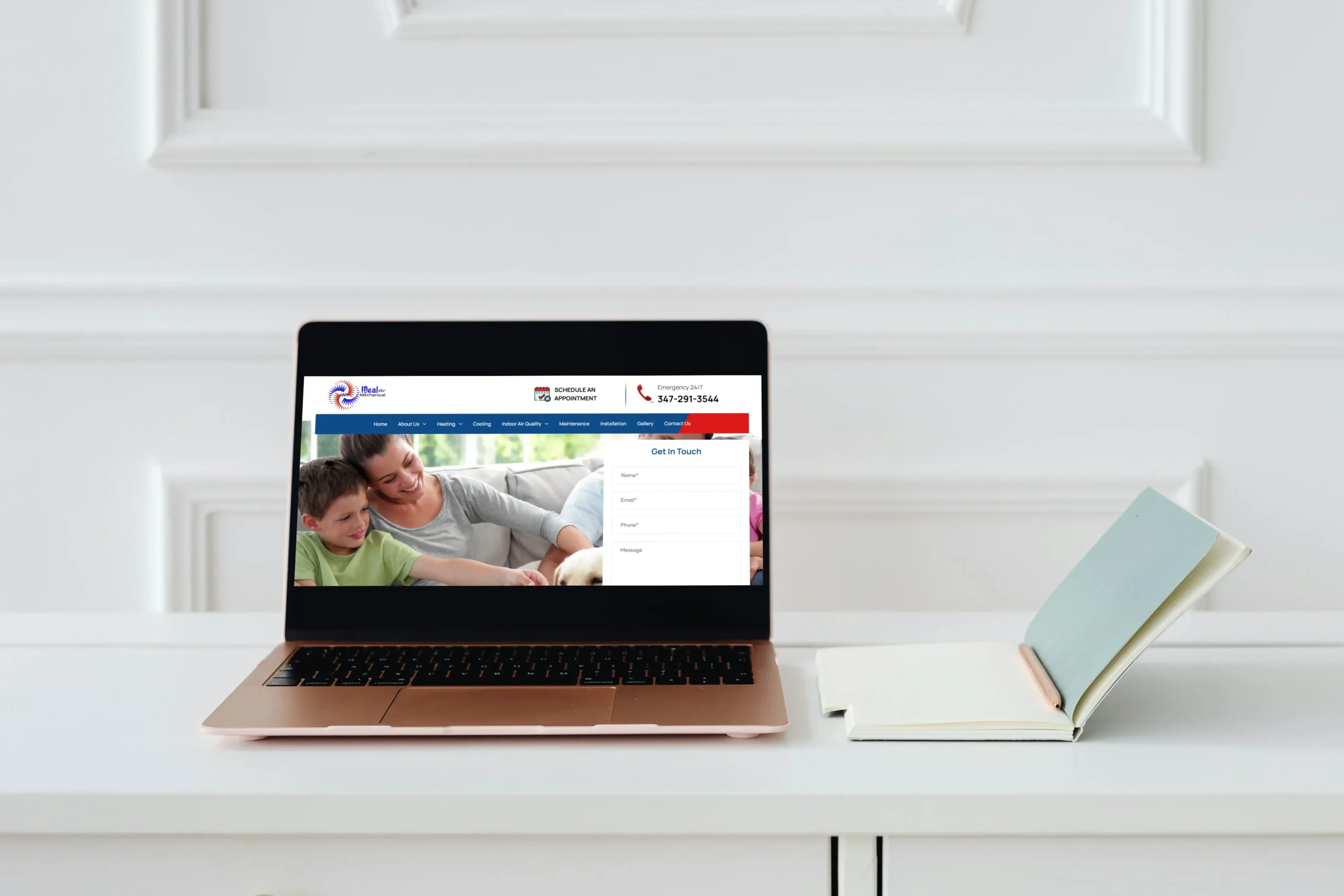 Website For Ideal Air Mechanical